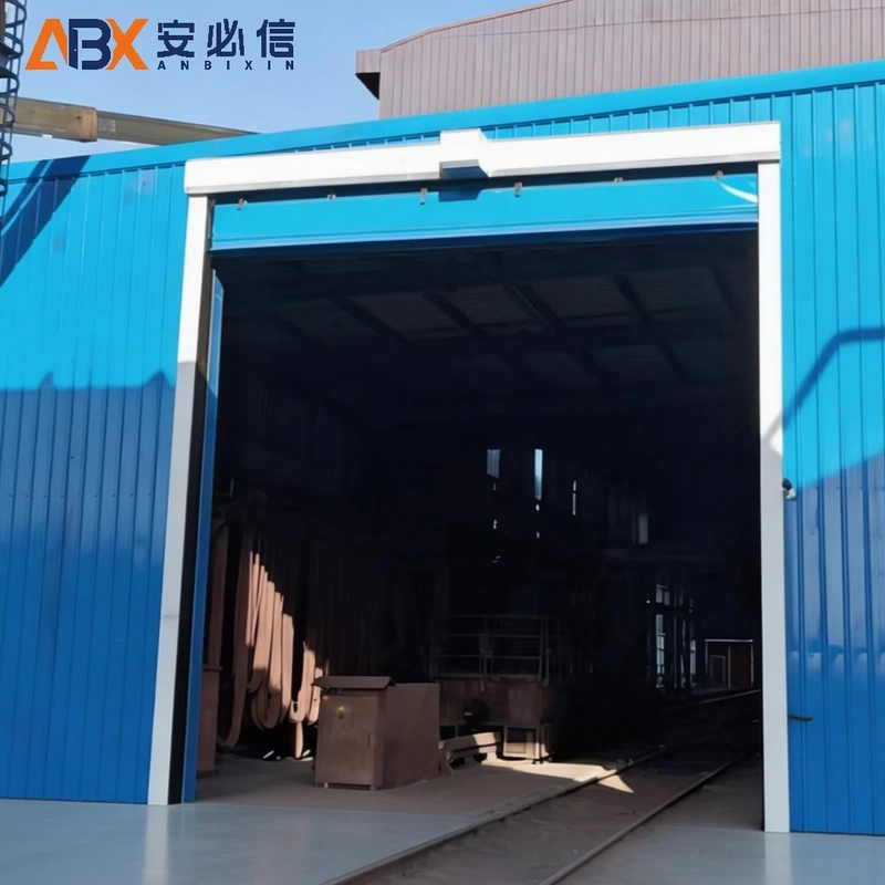 日照PVC堆积门